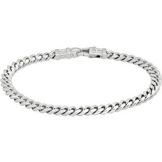 Tom Wood Curb Bracelet L Silver