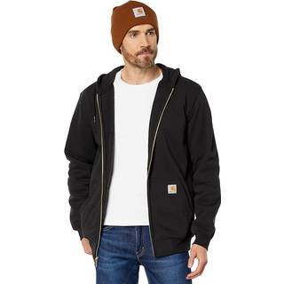Carhartt Zip Hooded Sweatshirt Hoodie Herrer størrelse M farve sort