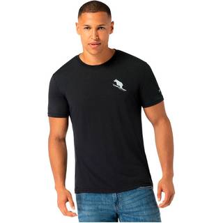 super.natural Hiking Tee Merino-shirt Herrer størrelse 52 - L farve sort