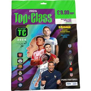 Panini Top Class 2023/24 Startpakke med fodboldkort og mappe