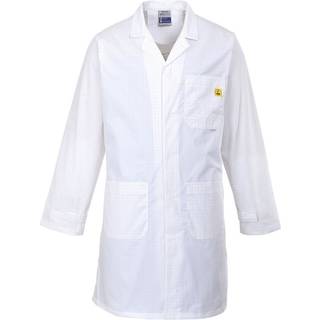 Portwest AS10 Antistatisk ESD kitel S Hvid