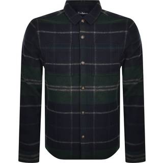 Barbour Men's Chapter Overshirt Green Loch Tartan, L