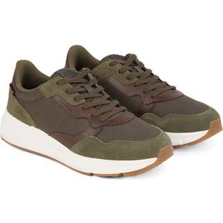 Faston Cordura Mix Sneakers, Army Green, 44