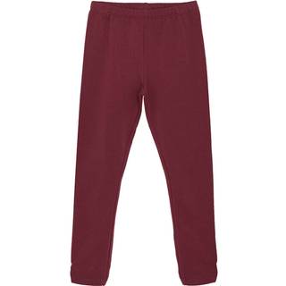 Minymo Elastiske leggings Tawny Port 98 cm  Brun  98 cm  kvinde