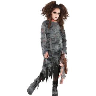 Amscan Girls Undead Walker Costume Small - 4-6 1 Pc