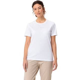 Vaude Women's Logo T-Shirt II T-shirt Damer størrelse 34 farve hvid