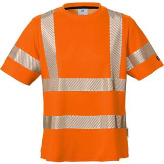 Fristads 129515 Hi Vis t-shirt dame kl.2 7458 / Arbejds T-shirt Hi-Vis orange S