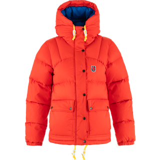 Fjällräven Women's Expedition Down Lite Jacket Flame Orange-Un Blue, XXS