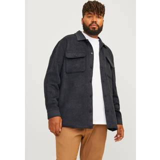 Plus Size Relaxed Fit Overskjorte