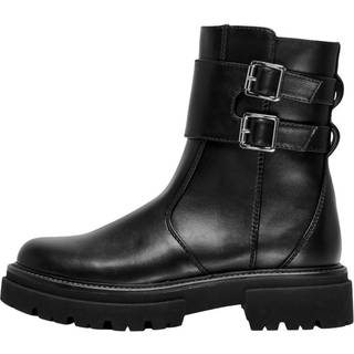Trinity-7 Double Buckle Støvler, Black, 36