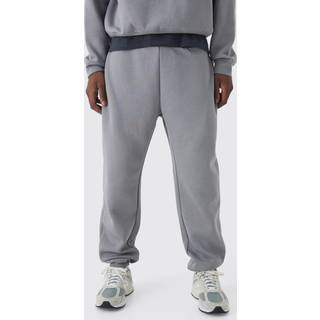 Mens Charcoal 330GSM Basic Slim Fit Jogger