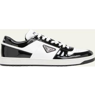 Prada Downtown leather low-top sneakers - white - EU 40