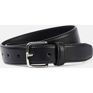 The Row Leather belt - black - 80CM