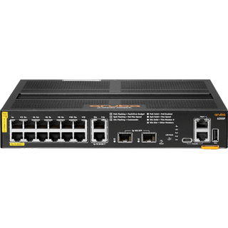 Hewlett Packard Enterprise HPE Aruba 6200F 12G Class4 PoE 2G/2SFP+ 139W Switch