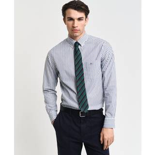 Gant Poplin Stripe Shirt Blue