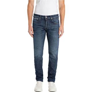 Replay Herren Jeans blau Straight Fit