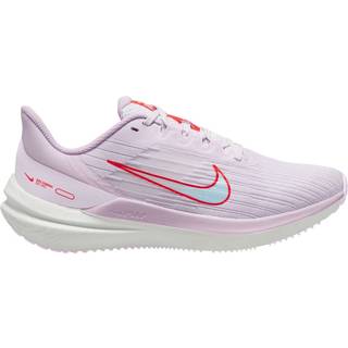 Nike Air Winflo 9 Neutral Running Shoe Women - Pink, White, Size 6 - pink