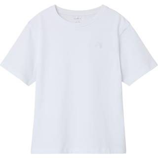 Greg T-shirt, Bright White, 122-128 cm