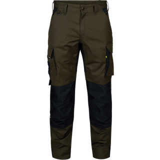 ENGEL X-treme håndværkerbukser med stræk Forest Green/Sort 0362-740 K108