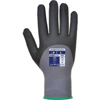 DermiFlex Ultra handske - Grå/Sort (Størrelse: X-Large)
