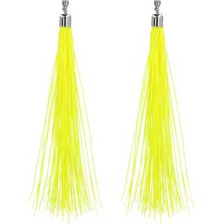 Neongule snor øreringe