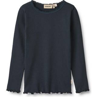 Wheat Navy T-shirt Reese Rib Lace