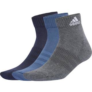 Cushioned Sportswear ankelsokker, 3 par - Legend Ink / Preloved Ink / Dark Grey Heather - 37-39