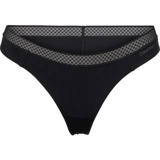 Thong - Seductive Comfort - Calvin Klein - Black - Women - XS - Black - XS