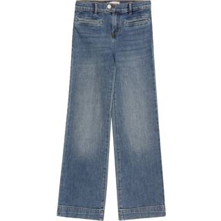 Juicy Front Pocket Jeans, Medium Blue Denim, 140 cm