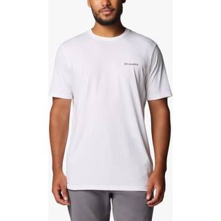 Columbia Men's Rockaway River Graphic SS Tee White/Winding Wonder, White, Winding Wonder, S