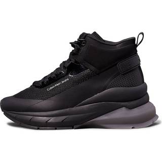 High-Top Wedge Trainers - Black - EU 40