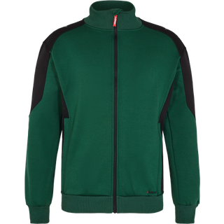 ENGEL Galaxy Sweat Cardigan med krave Grøn/Sort 8830-233 S