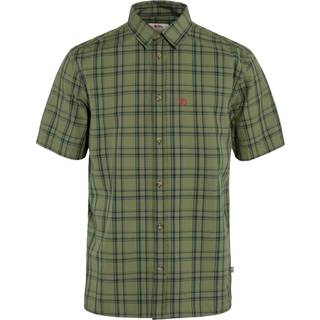 Fjällräven Övik Lite Shirt Men-green / dark navy-L