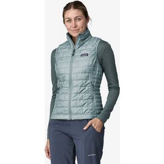 Patagonia Women's Nano Puff Vest Syntetiske veste Damer størrelse M farve turkis