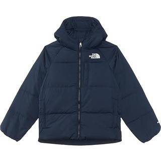 The North Face Boys' North Down Hooded Jacket Summit Navy, M