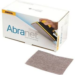 Mirka 9a-129-320 3 x 4-tommer 320 Grit Mesh Abrasive St?v gratis slibeskasse med 50 ark