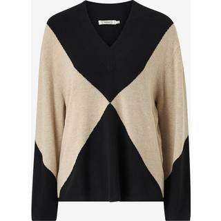 Inwear Rudiiw Intarsia Pullover Strik 30108611 Haze Melange/Black (SMALL)