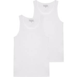 Bread and Boxers Ribbed Tank Top 2-pak - White - Large * Kampagne *