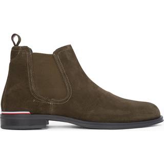 Tommy Hilfiger Suede Chelsea Boots Green