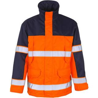 MASCOT SAFE IMAGE Savona parkajakke, hi-vis orange/marine - M