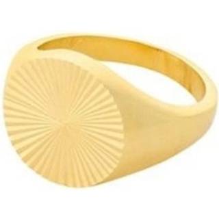 Pernille Corydon - Ocean Star Signet ring i forgyldt sølv**