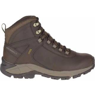 Vandrestøvler til herre - Merrell Vego mid-cut - Læder - Brun - 48