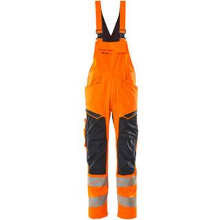 MASCOT ACCELERATE SAFE overall med knælommer, hi-vis orange/mørk marine - 76C56