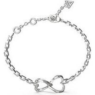 Guess JUBB04618JWRHL Silver Tone Hearts Bracelet - J42252