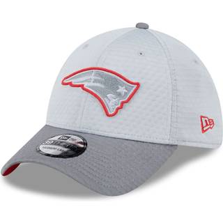 New England Patriots NFL Training 2024 Grey 39THIRTY Stretch Fit Cap newera adult unisex Grey newera adult unisex Grey newera adult unisex Grey newera - S-M