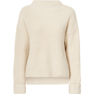 Selected Femme - Beige - Slfselma Ls Knit Pullover Noos - Medium