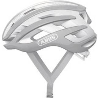 ABUS AirBreaker Pure Grey cykelhjelm - Hjelmstørrelse 57-61 cm