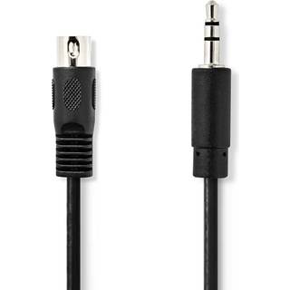 MiniJack til DIN AUX kabel til B&O anlæg | Sort | 1,00 meter | 1 me | PRIS-MATCH