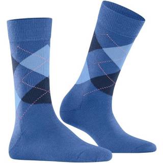 Burlington Marylebone Wool Socks - Blue - Str 36/41