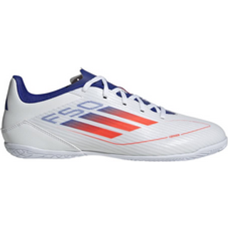 F50 Club indendørsstøvler - Cloud White / Solar Red / Lucid Blue - 44 2/3